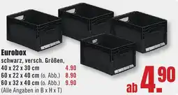 B1 Discount Baumarkt Eurobox Angebot