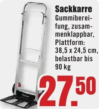 B1 Discount Baumarkt Sackkarre Angebot