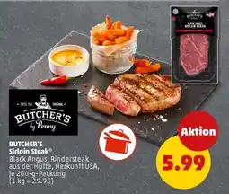 PENNY BUTCHER'S Sirloin Steak Angebot