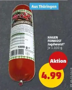PENNY HAGEN FEINKOST Jagdwurst Angebot