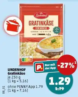 PENNY LINDENHOF Gratinkäse Angebot