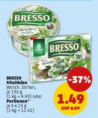 PENNY Bresso Frischkäse Angebot