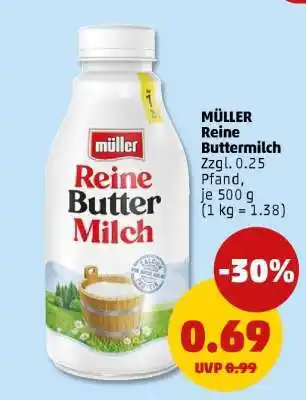 PENNY MÜLLER Reine Buttermilch Angebot