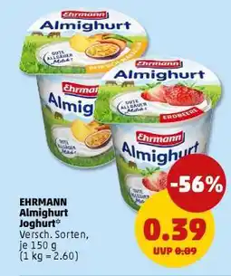 PENNY EHRMANN Almighurt Joghurt Angebot
