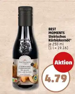 PENNY BEST MOMENTS Steirisches Kürbiskernöl Angebot