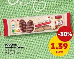 PENNY DOUCEUR Cookie & Cream Angebot