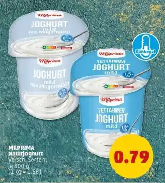 PENNY MILPRIMA Naturjoghurt Angebot