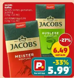 PENNY JACOBS Kaffee Angebot