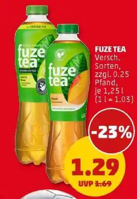 PENNY Fuze Tea Angebot