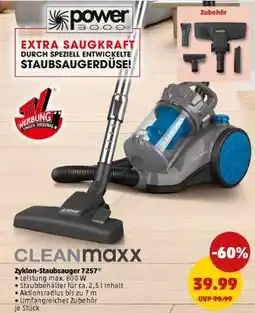 PENNY CLEANmaxx Zyklon-Staubsauger 7257 Angebot