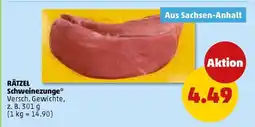 PENNY RÄTZEL Schweinezunge Angebot