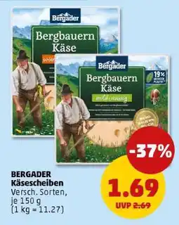 PENNY Bergader Käsescheiben Angebot