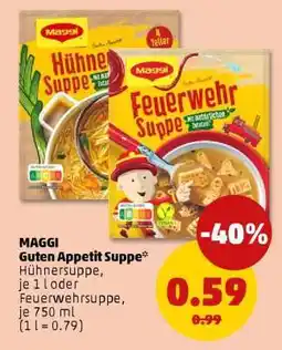 PENNY Maggi Guten Appetit Suppe Angebot
