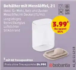 PENNY Behälter mit Messlöffel, 2 l Angebot