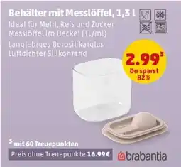 PENNY Behälter mit Messlöffel, 1,3 l Angebot