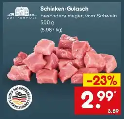 Netto Marken-Discount Schinken-Gulasch Angebot