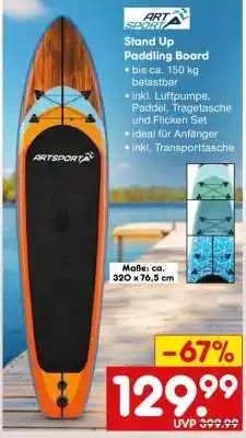 Netto Marken-Discount Stand Up Paddling Board Angebot