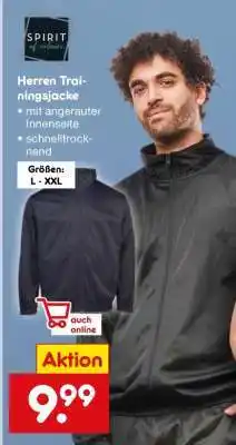 Netto Marken-Discount Herren Trainingsjacke Angebot
