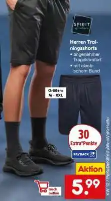 Netto Marken-Discount Herren Trainingsshorts Angebot