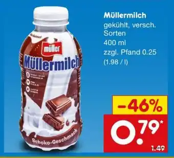 Netto Marken-Discount Müllermilch Angebot