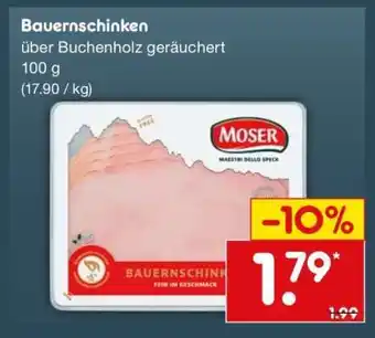 Netto Marken-Discount Bauernschinken Angebot