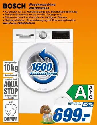 expert Techno Land BOSCH Waschmaschine WGG256Z91 Angebot