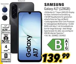 MEDIMAX SAMSUNG Galaxy A17 (128GB) Angebot