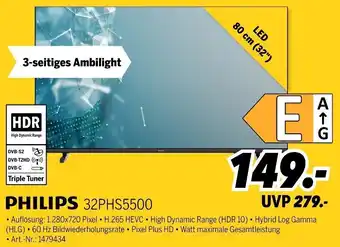 MEDIMAX PHILIPS 32PHS5500 Angebot