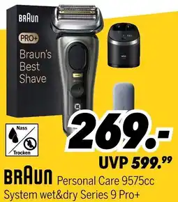 MEDIMAX BRAUN Personal Care 9575cc System wet&dry Series 9 Pro+ Angebot
