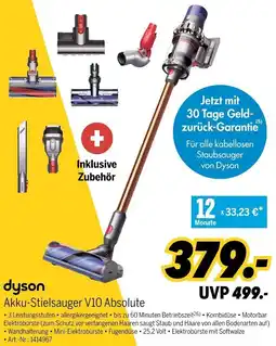 MEDIMAX dyson Akku-Stielsauger V10 Absolute Angebot