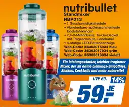 expert Techno Land nutribullet Standmixer NBP013 Angebot