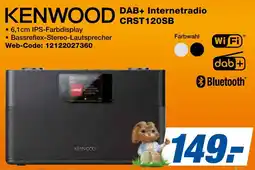 expert Techno Land KENWOOD DAB+ Internetradio CRST120SB Angebot