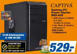 expert Techno Land CAPTIVA Gaming-PC Power Starter R89-408 Angebot