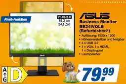 expert Techno Land ASUS Business Monitor BE24WQLB (Refurbished) Angebot