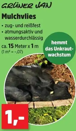 Thomas Philipps GRÜNER JAN Mulchvlies Angebot