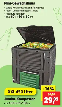 Thomas Philipps Mini-Gewächshaus Angebot