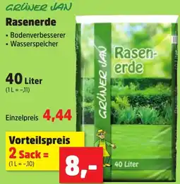 Thomas Philipps GRÜNER JAN Rasenerde Angebot