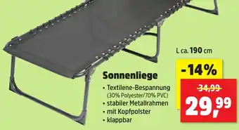 Thomas Philipps Sonnenliege Angebot