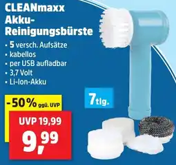 Thomas Philipps CLEANmaxx Akku Reinigungsbürste Angebot