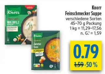 diska Knorr Feinschmecker Suppe Angebot
