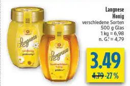 diska Langnese Honig Angebot