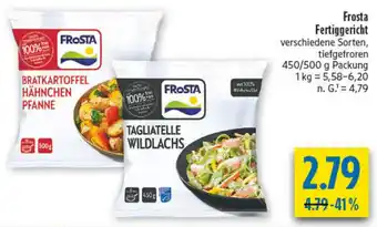 diska Frosta Fertiggericht Angebot