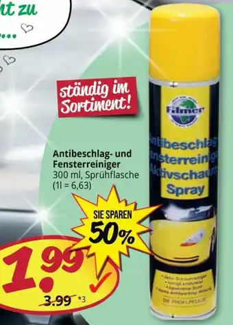 PicksRaus Antibeschlag und Fensterreiniger 300ml Angebot