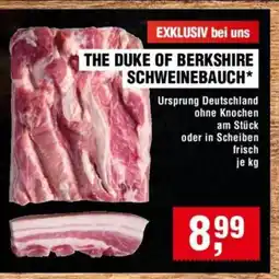 Handelshof THE DUKE OF BERKSHIRE SCHWEINEBAUCH Angebot