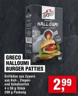 Handelshof GRECO HALLOUMI BURGER PATTIES Angebot