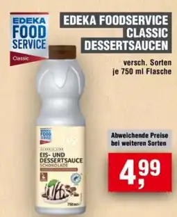 Handelshof EDEKA FOODSERVICE CLASSIC DESSERTSAUCEN Angebot