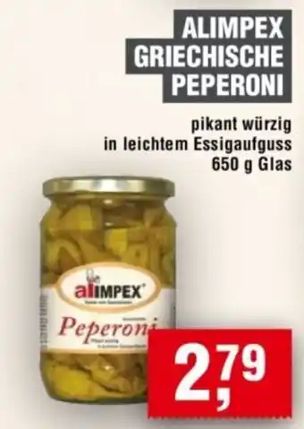 Handelshof ALIMPEX GRIECHISCHE PEPERONI Angebot