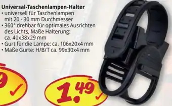 PicksRaus Universal Taschenlampen Halter Angebot