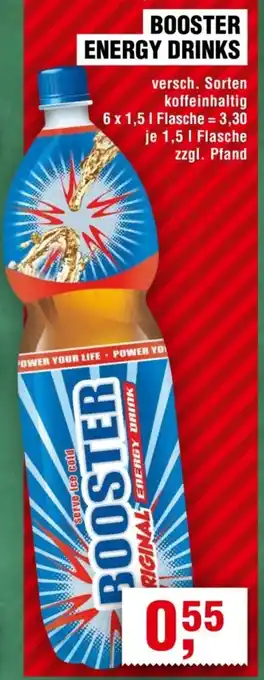 Handelshof BOOSTER ENERGY DRINKS Angebot