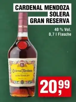Handelshof CARDENAL MENDOZA SOLERA GRAN RESERVA Angebot